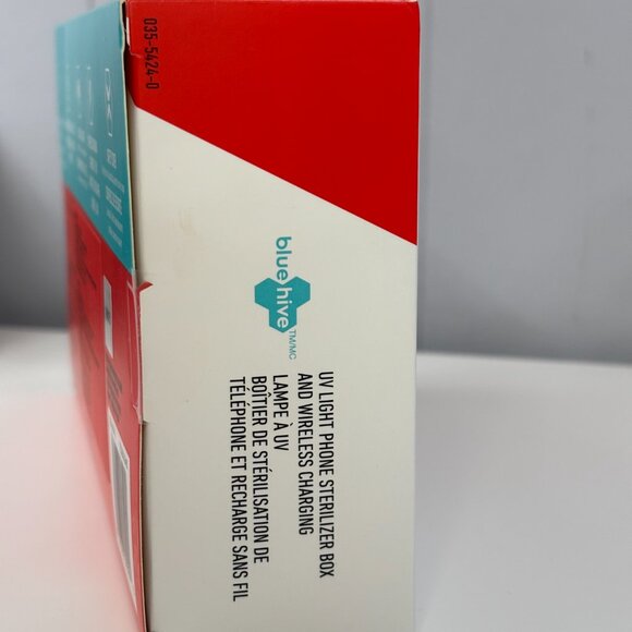 NWT Bluehive UV Phone Sterilizer Box & Wireless Charging - Picture 7 of 7